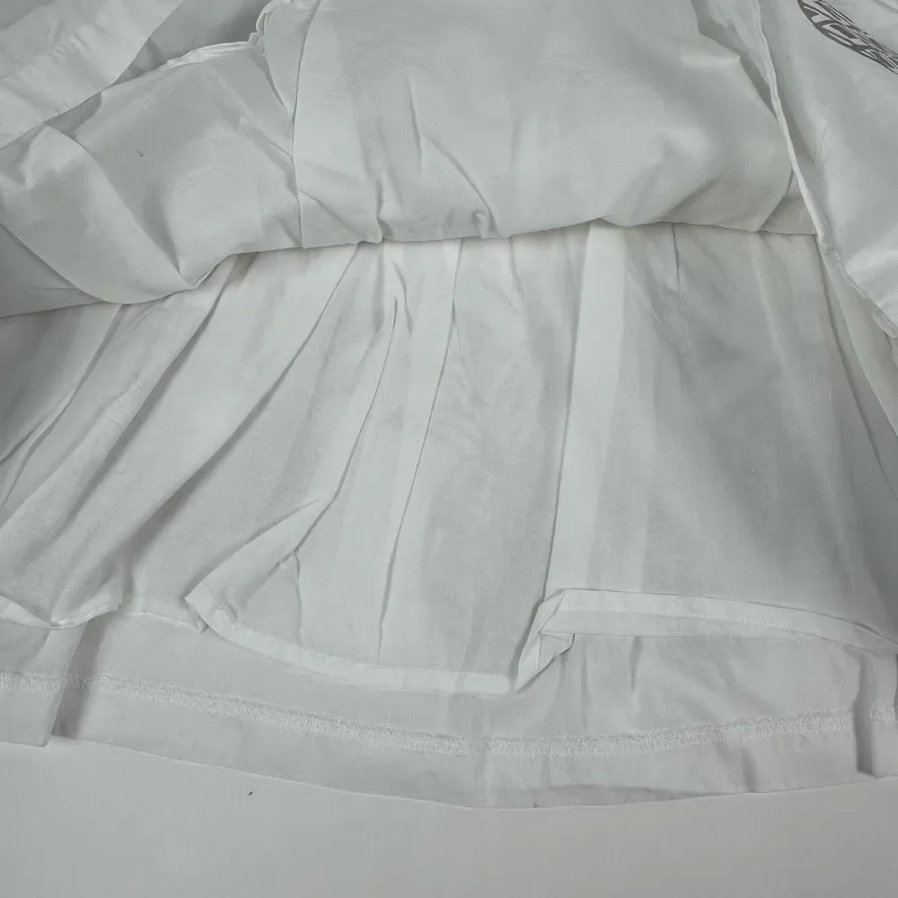 Gymboree white metallic